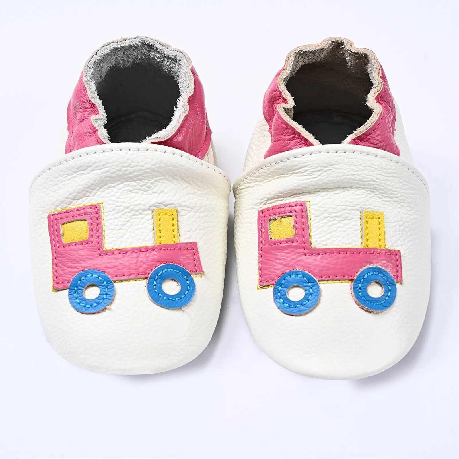 Comfortable cowhide baby shoes for boys and girls Moccasins sliders for toddlers first step walking sneakers Chaussure baby sneakers M240827