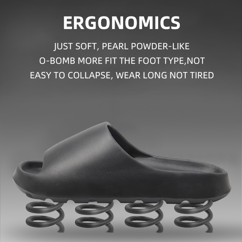 Designer Soft Slippers, Indoor And Outdoor Sandals, Anti Slip Design, Fashionable Shoes, Relaxing, Breathable, Lightweight Shoes