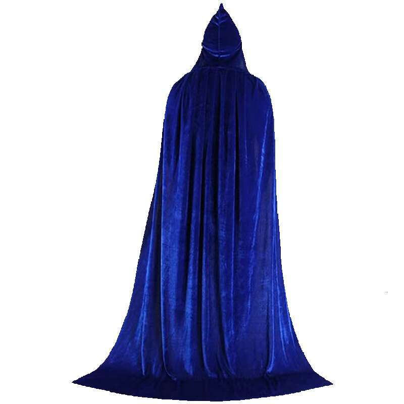Halloween costumes adults and children cloaks for witches death capes dance performances stage costumes COS wizard black robes cape coat