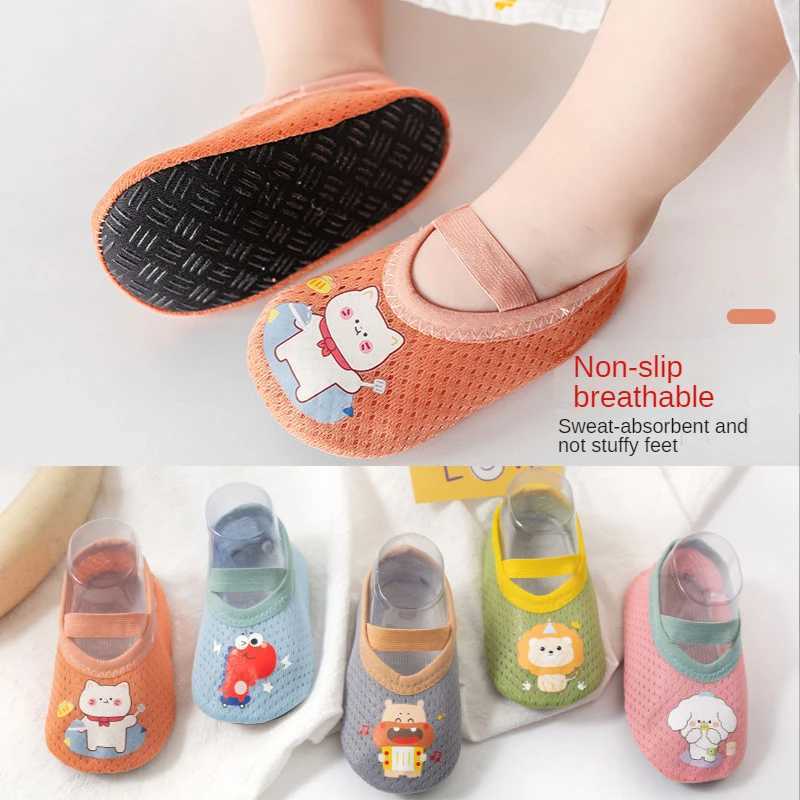 Baby anti slip socks childrens indoor warm floor shoes boys and girls childrens shoes amusement park kindergarten anti slip M240827
