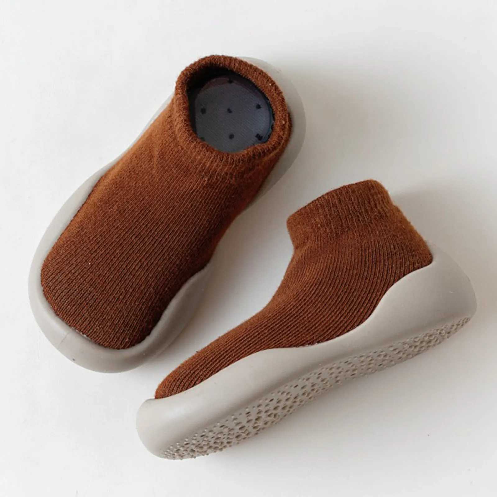 12-18 months old baby socks and shoes childrens floor socks spring baby home floor socks soft rubber soles baby shoes M240827