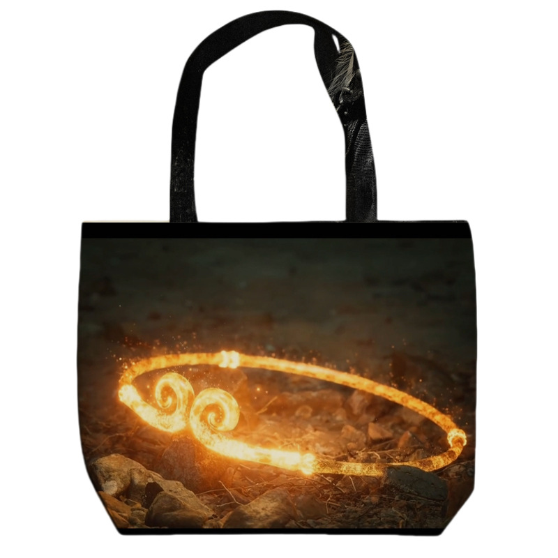 Black Myth Wukong Canvas Bag Student remedial tote bag Large capacity single shoulder creative game peripheral bag