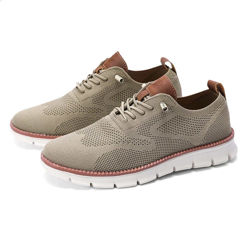 Plus Size 50 51 52 53 54 Mens Mesh Shoes Summer Leather Free Casual Shoes Lightweight Breathable Feet 240827