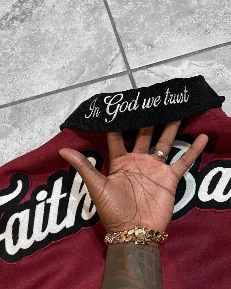 Y2K Harajuku Fashion Letters Flocking Embroidered Baseball Uniform Men High Street Retro Hiphop Casual Jacket Couple 240827