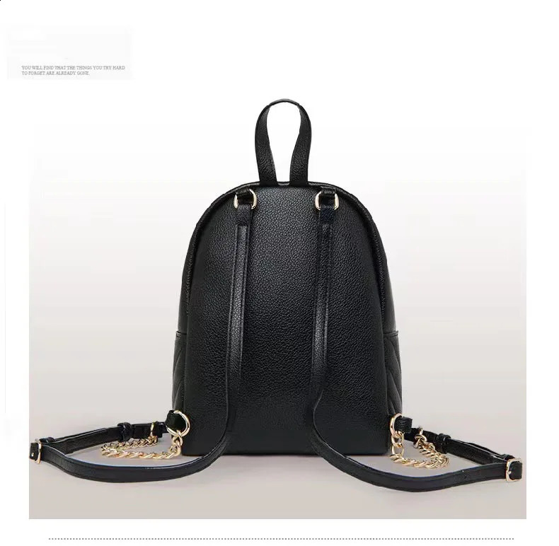 Fashion PU Backpack for Women & Girls - Travel/School/Leisure, with Rivet Detail (240722) 4