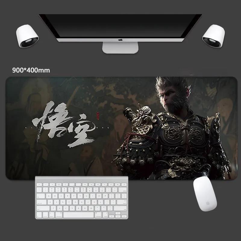 Black Myth Wukong Mouse Pad Oversized E-sports Game Mouse Keyboard Pad Computer Desk Mat Premium Office Mat free shipping