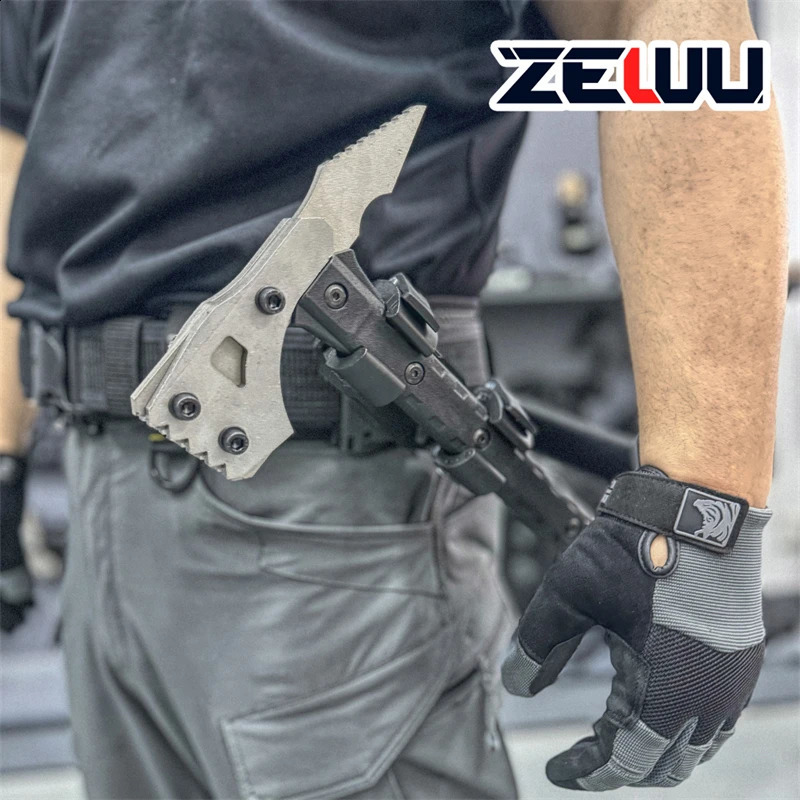 Multifunctional Stick Holder Tacical Adjustable Molle Clip Samurai Knife Tools Cover Portable Outdoor Survival Gear For Belt 240820