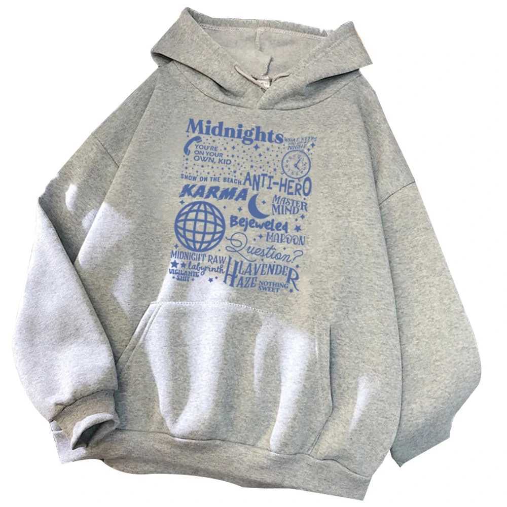 Taylor Midnights Hoodie Taylor Hoodie Music Album Sweatshirt Music Lovers Gift Unisex Swift Pullover Tops Streetwear W240827