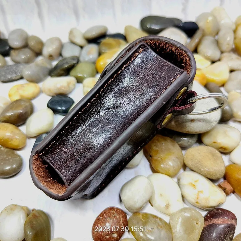 Blongk Large Capacity Home Key Bag Geniune Leather Car Box Drawer Organizer Wallet Pocket Men and Women BC 240827