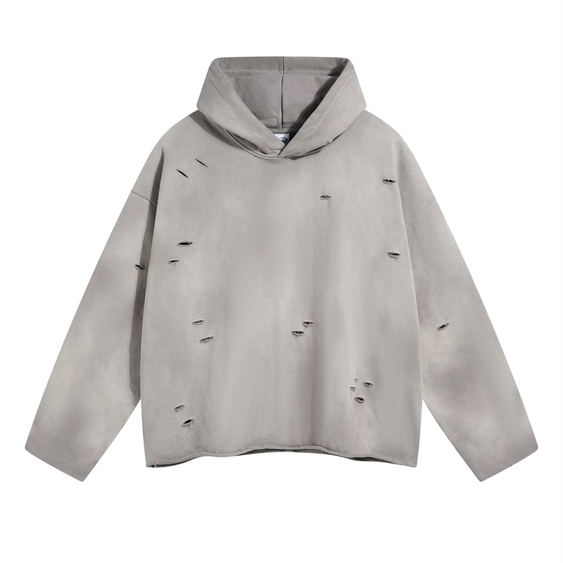 Streetwear Hooded Sweatshirts For Men And Pullover Fleece Baggy Hoodies