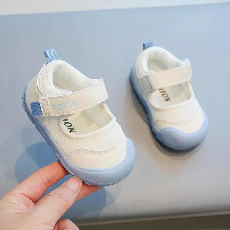 Skin friendly and comfortable baby mesh shoes breathable childrens shoes new soft soled casual shoes for girls M240827