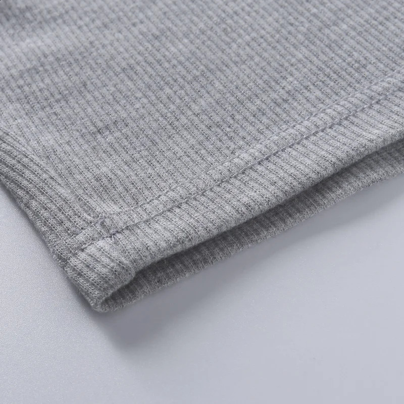 Casual Zipper Knitted Sweater Cutting Top Elegant Womens Turtle Neck Long Sleeve Zipper Spring/Summer Club T-shirt 20292P 240827