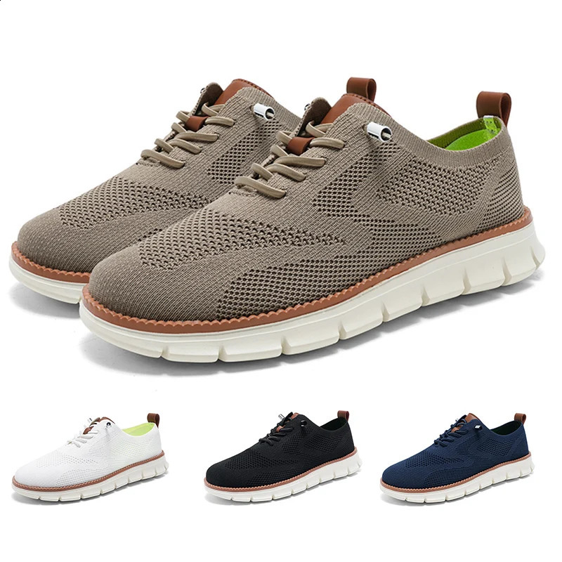 2024 mens casual shoes large-sized woven mesh lightweight and comfortable summer work driving shoes mens simple outdoor walking shoes 240827