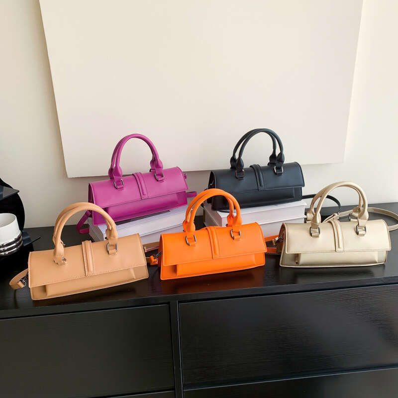 Pop Fashion Bags Women's Handbag 2024 New High Appearance French Stick Trendy Crossbody Shoulder Bag
