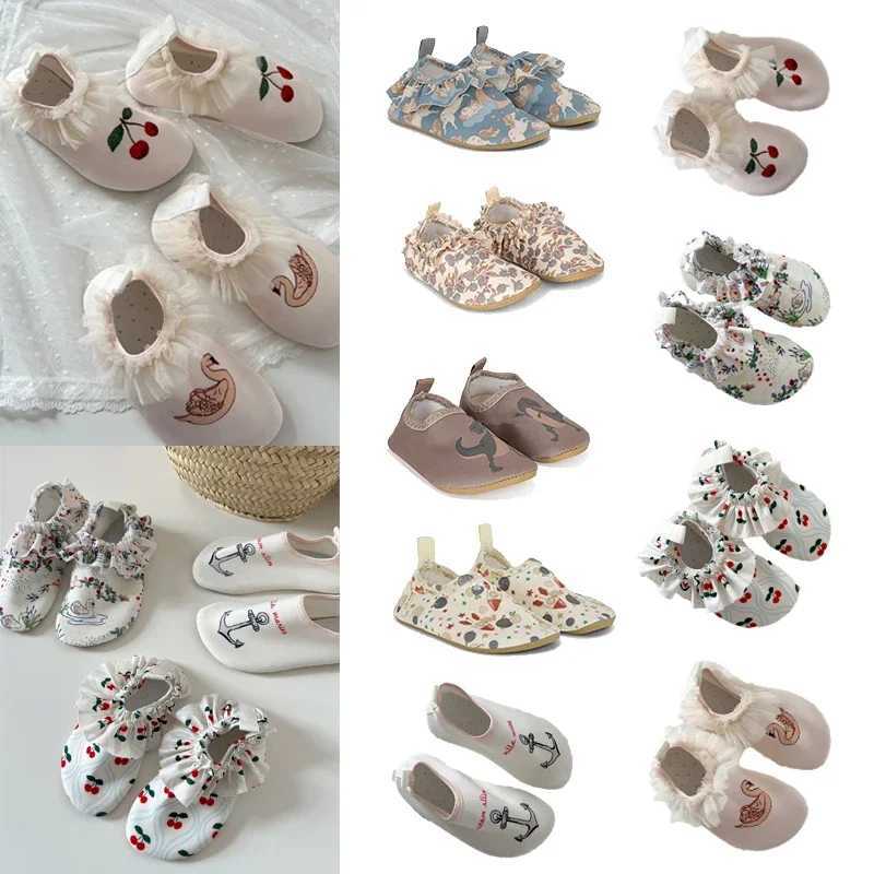KS Boys and Childrens Beach Water Sports Shoes Childrens Swimming Water Sports Shoes Baby Surfing Fishing Indoor Slide M240827