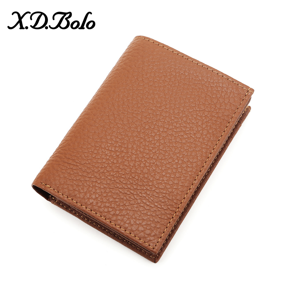 Chic Women's Leather Wallet - Soft Japanese Student Theme with Secure Money Clip and Elegant Cards Compartment