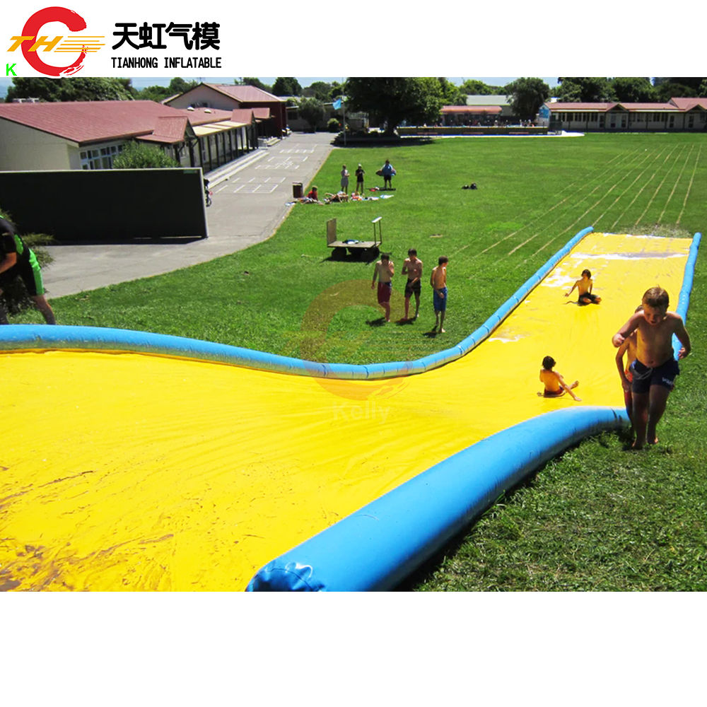 Large Commercial Inflatable Slide with Airtight Construction for Outdoors