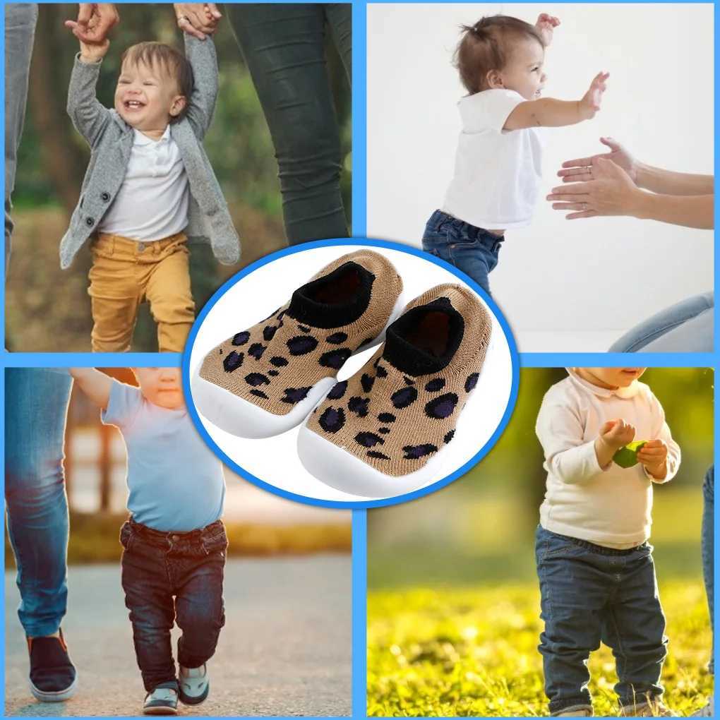 Baby anti slip shoes girls and boys mesh soft soled sports shoes M240827