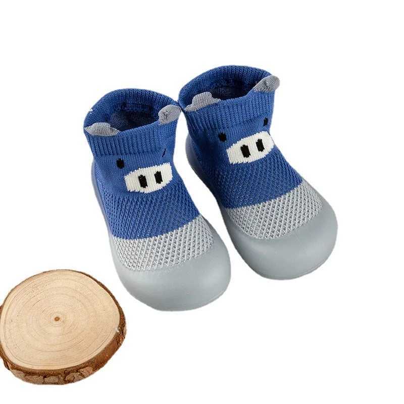 Baby shoes soft rubber soles first mover childrens socks non slip flooring childrens socks M240827