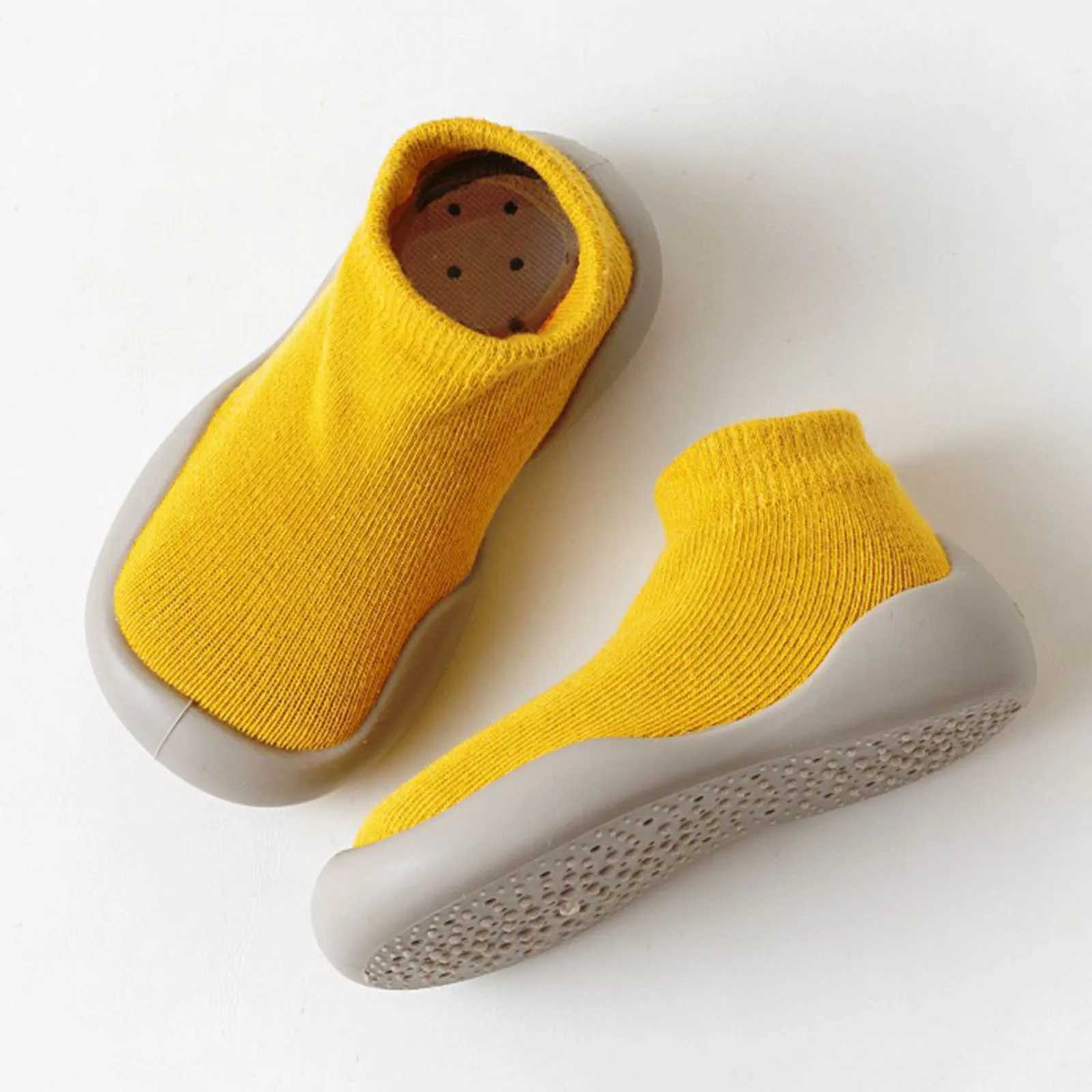 12-18 months old baby socks and shoes childrens floor socks spring baby home floor socks soft rubber soles baby shoes M240827