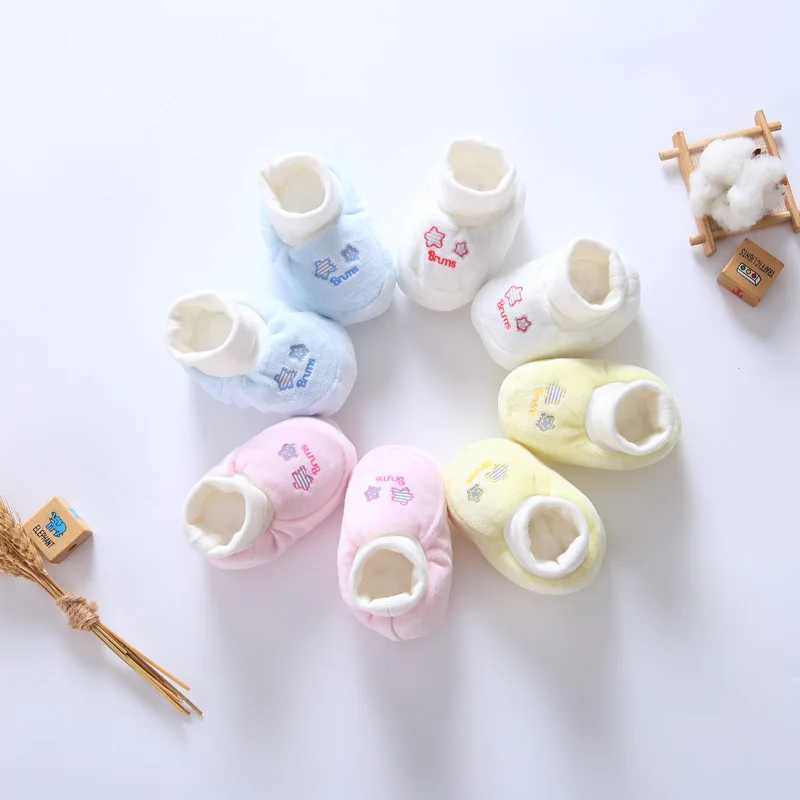 Baby 2 pairs of shoes baby boy girl shoes soft soled colored baby shoes childrens newborn shoes first walking boots M240827
