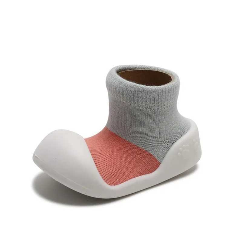 Baby walking shoes autumn new color baby shoes childrens floor socks soft sole anti slip childrens shoes breathable boys and girls shoes Zapatillas M2