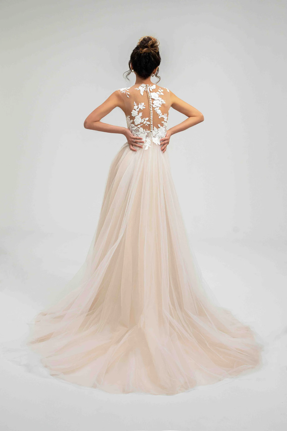 Two Pieces A Line White Wedding Dresses Wide Straps Backless Beach Satin Brial Gowns Vestidos de Novia Designer Bridal Dress 06