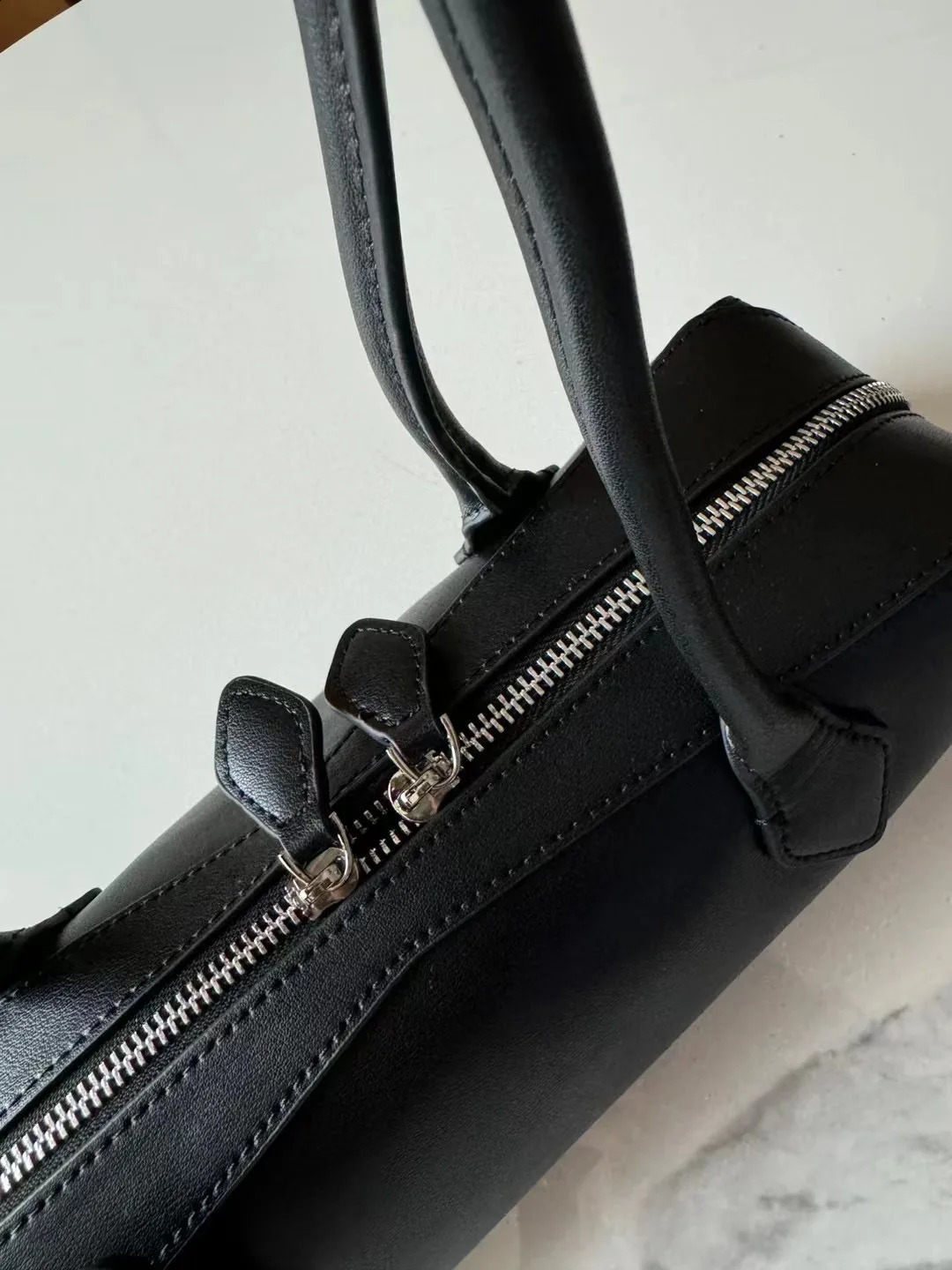 Boston tote shell cowhide crossbody bowg bag from South Korea 240826 92ad 4