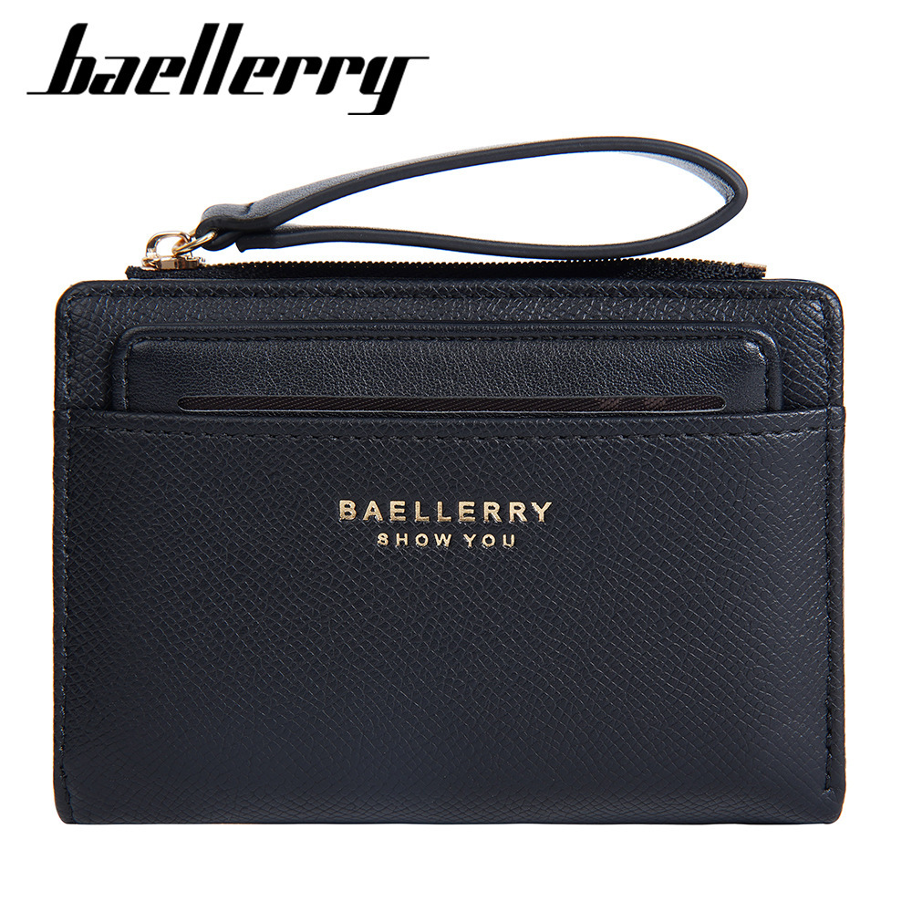 Women's Crossbody Bag with Wallet Set with Double Fold Zipper and Contrasting Colors