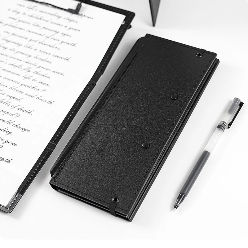 Nurse Folding Clipboard Portable Nurse Clip Boards 9.48in Black Clipboard Folders Office Supplies For Doctors Nursing Students 240826