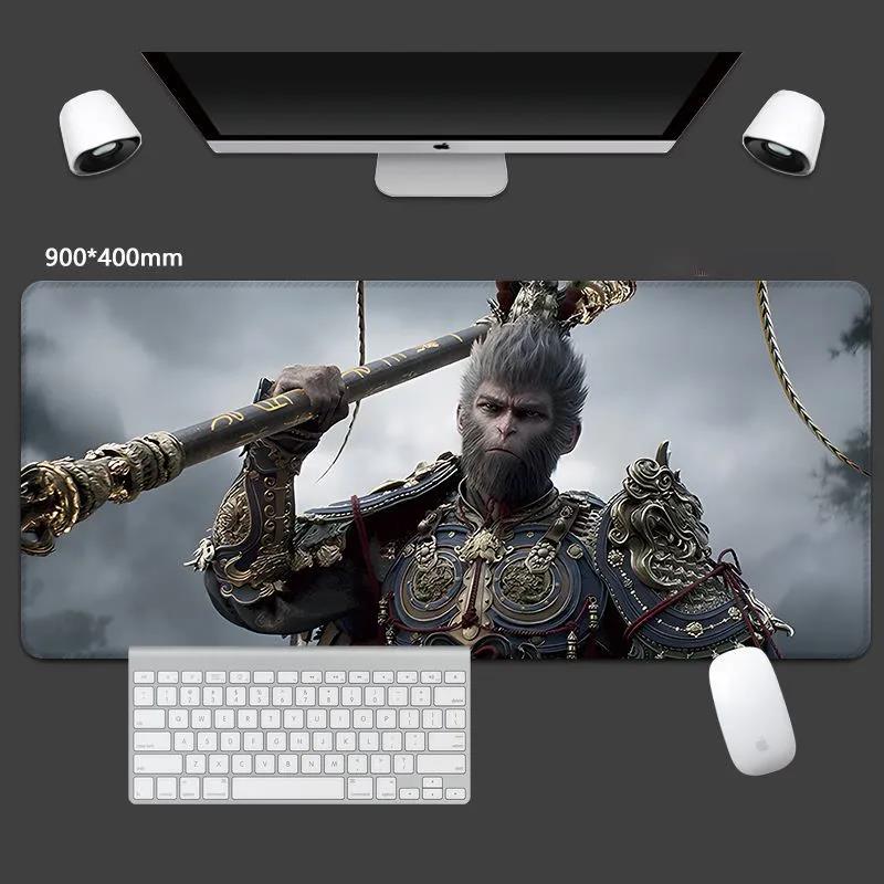 Black Myth Wukong Mouse Pad Oversized E-sports Game Mouse Keyboard Pad Computer Desk Mat Premium Office Mat free shipping