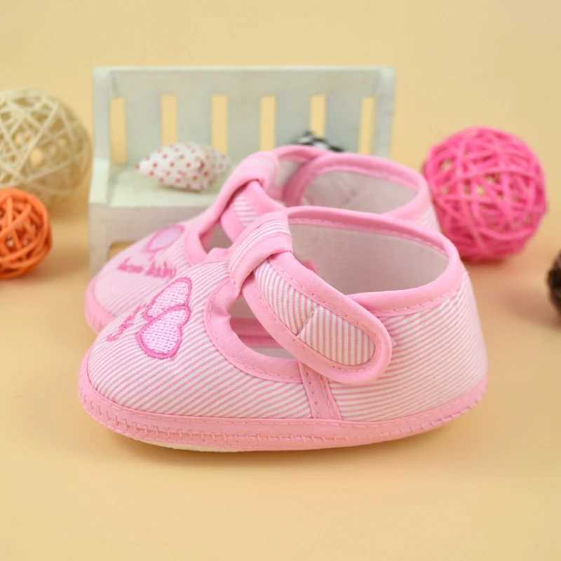 Pudcoco Spring and Autumn Newborn Soft Bottom Baby Shoes Baby Girls and Toddlers Sports Shoes Anti slip 0-12 M240827