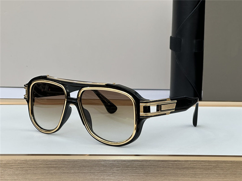 New fashion sunglasses Gm6 men design metal vintage glasses popular style square frame UV 400 lens with original case