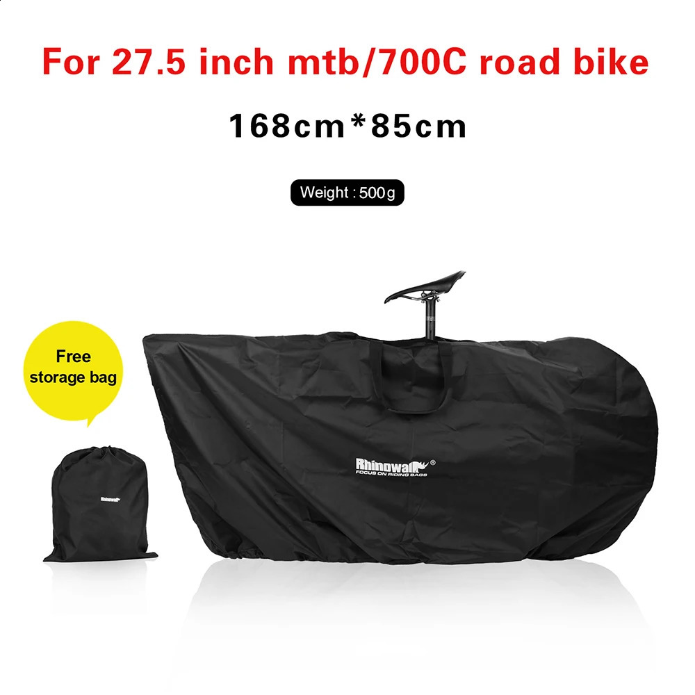 3 Rhinowalk Mountain Carry Bag for 26-27.5 Inch Portable Cycg Bike MTB 700C Travel Bycicle Accessories Outdoor Sport 240827 4