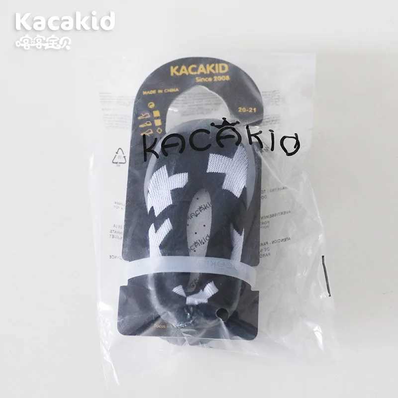 Baby Socks and Shoes Baby Childrens Shoes Cute Printed Cotton Socks and Shoes for Boys and Girls Childrens Casual Anti slip First Step Walker M240827