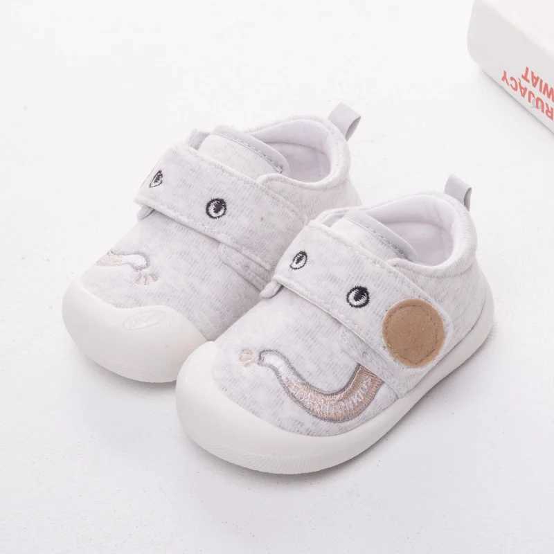 0-1 Baby First Step Walker Preschool Shoes Baby Boys Non slip Breathable Shoes Childrens Soft soled Casual Shoes M240827