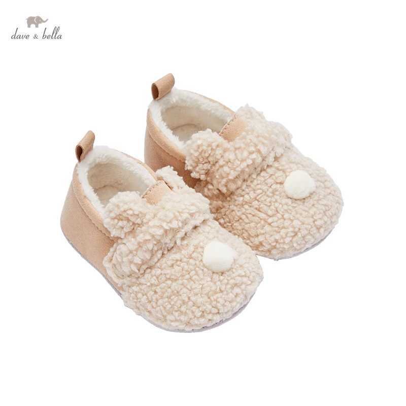 Winter Boys Fashion Cartoon First Step Walker Newborn Boys Shoes M240827