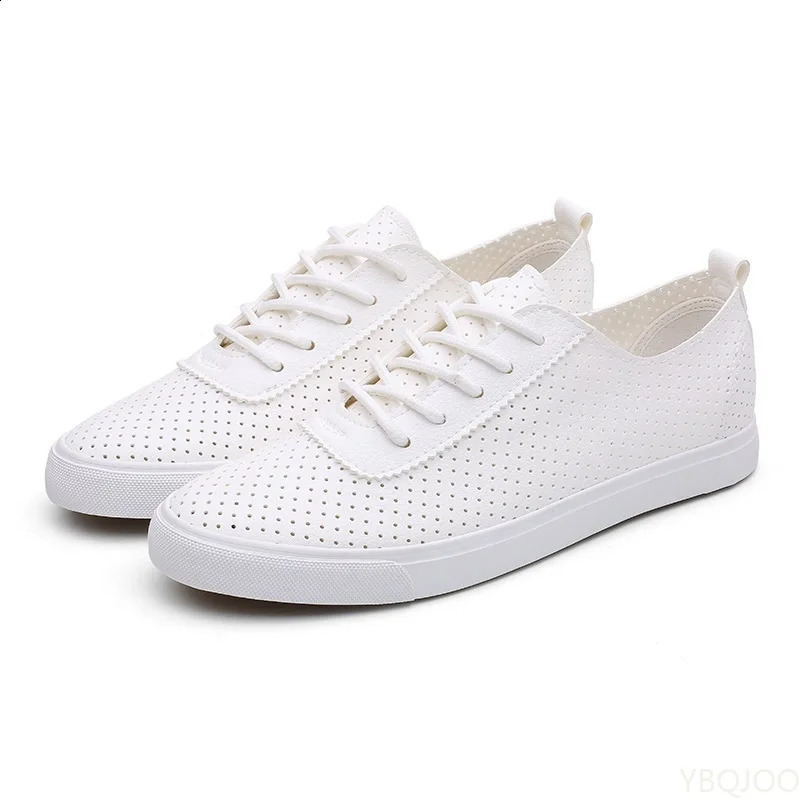 Breathable Lace-up Sneakers: Lightweight Summer Casual Shoes for Men