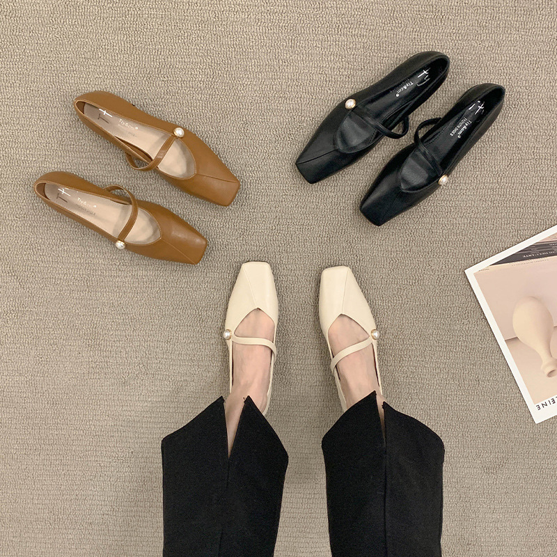Women Shoes Fashion France Style Flat Bottom Versatile Trendy Design Sense Gentle Style Free shipping
