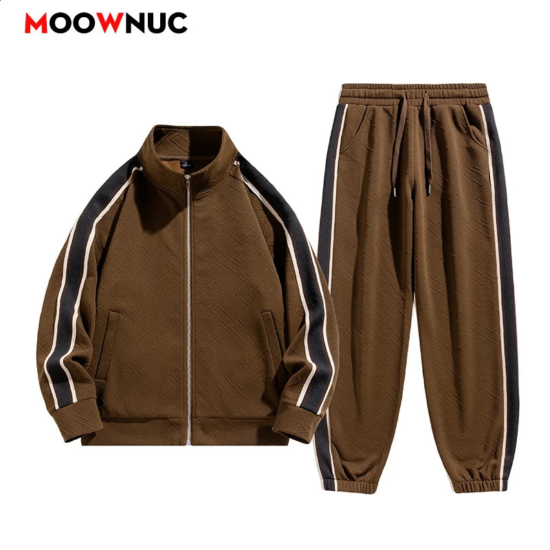 Camping mens spring sportswear mens sportswearpants mens casual set 2 pieces 240827