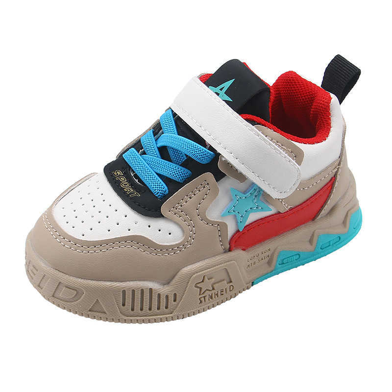 Sneakers Five pointed star childrens shoes girls spring and autumn sports shoes running shoes ultra light baby shoes childrens and boys board shoes H2