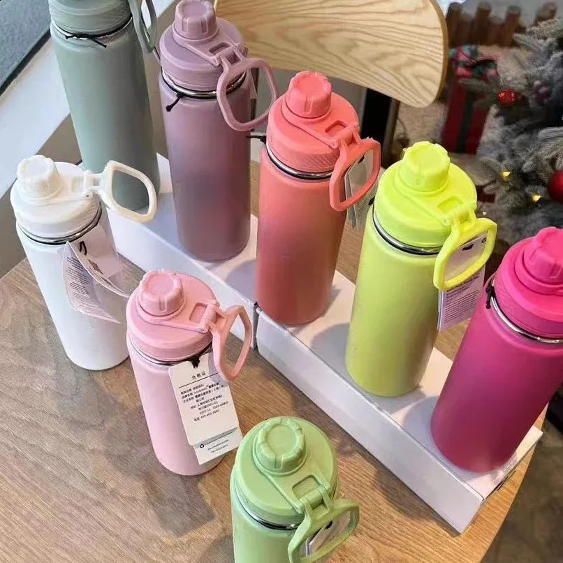 Return to Life Sports Water Bottle 710ml Stainless Steel Pure Vacuum Portable Leak proof Insulated 240827