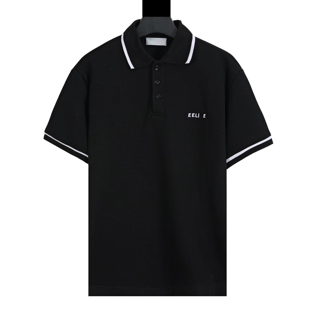 Men's Plus Mens Polo Tees Fashion Polo Shirt Luxury Italian Men's T-Shirts Short Sleeve Fashion Casual Men Summer T-shirt Plus size XS-L 080