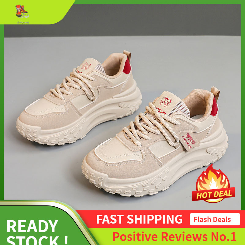 Ddmysports K New Minimalist Women S Summer Korean Version Breathable Thick Sole Height Increasing Sports And Leisure Board Shoes For Students OUTDOOR