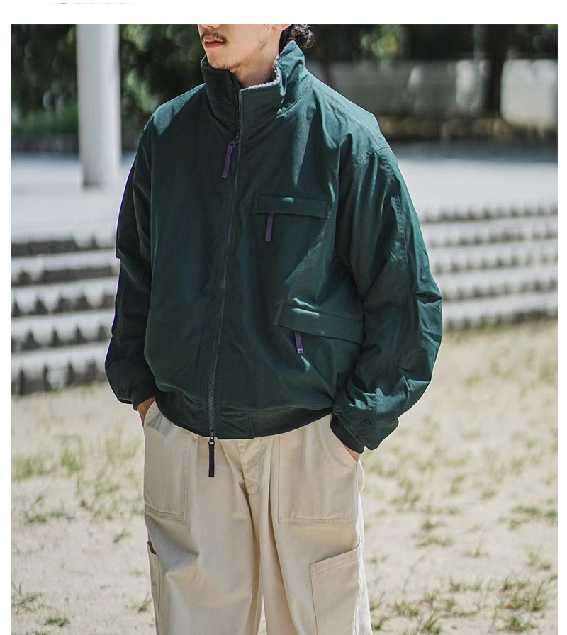 Men Women Jackets Casual Men's Outwear Coats Cotton Zipper Jacket