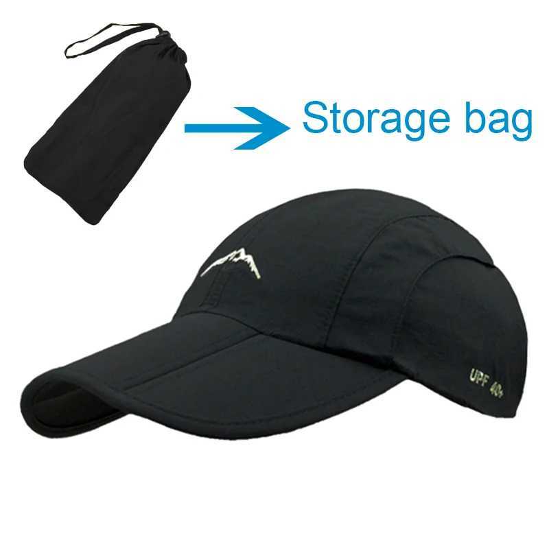 Spring Summer Outdoor Sport Baseball Cap Quick Drying Hat Unisex Waterproof Breathable Cap Foldable Cycling hat Sun Protection X250704