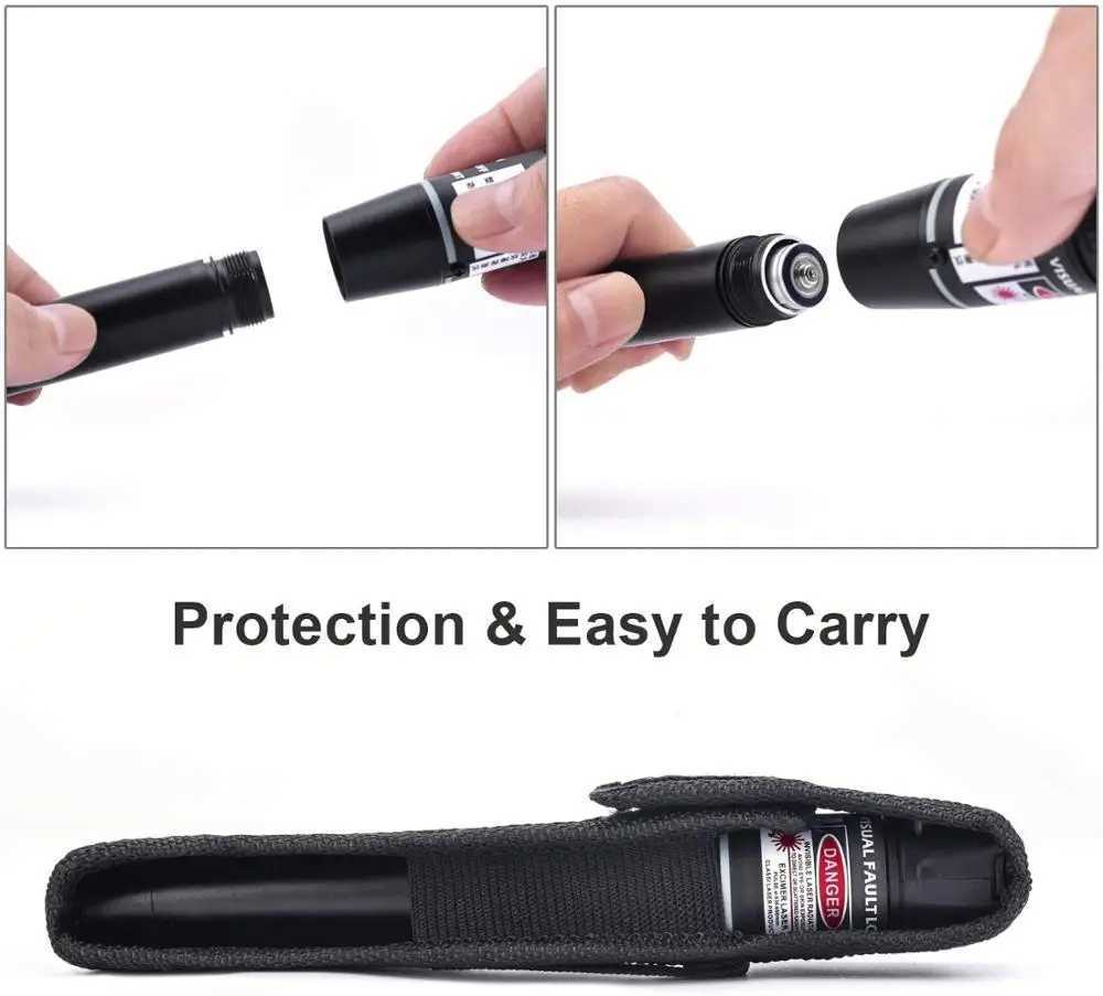 Fiber optic pen type red laser CL240826