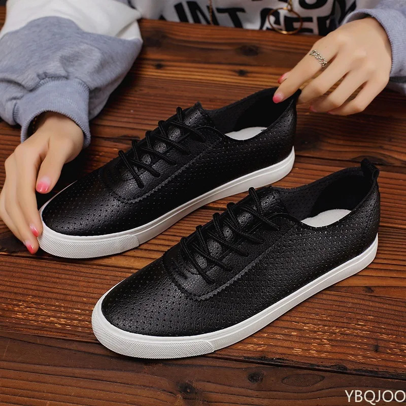 Breathable Lace-up Sneakers: Lightweight Summer Casual Shoes for Men