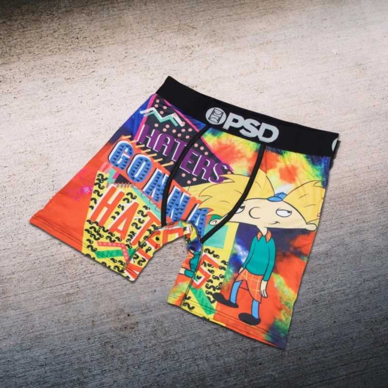 Men's Shorts OZPSD Men Boxers Sexy Men Boxershorts Mens Long Printed Boxer Briefs Mens Underpants Plus Size Breathable Man Underwear Panties Y250