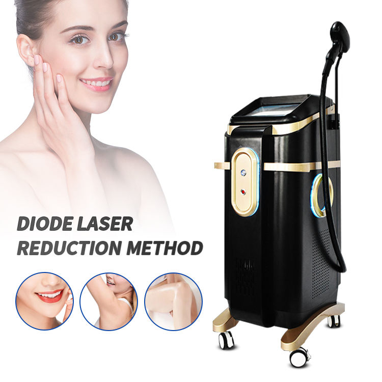 New 3 Wavelength Diode Laser Hair Removal 808 + 755 + 1064 Ice Point Painless Depilation Skin Rejuvenation Powerful Diode Laser Skin Smooth Machine